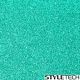 Transparent Glitter - Teal