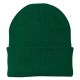 Cuffed Knit Beanie - Green