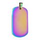 Laserable Stainless Steel Dog Tag - Rainbow