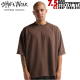  Shaka Wear Max Heavyweight Garment Dye Drop Shoulder T-Shirt - Mocha