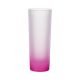 Frosted Sublimation Shot Glass - Fuchsia
