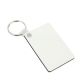 MDF Sublimation Blank Key Chain - Rectangle