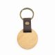 Laserable Keychain - Beach Wood - Circle