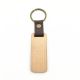 Laserable Keychain - Beach Wood - Rectangle