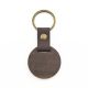 Laserable Keychain - Walnut Wood - Circle