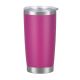 20 oz. Powder Coated Laserable Tumbler - Berry Fucsia