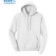 Port & Company Pullover Hoodie - White