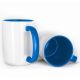 15oz Colored Ceramic Sublimation Mug - Sky Blue