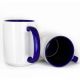 15oz Colored Ceramic Sublimation Mug - Cobalt Blue