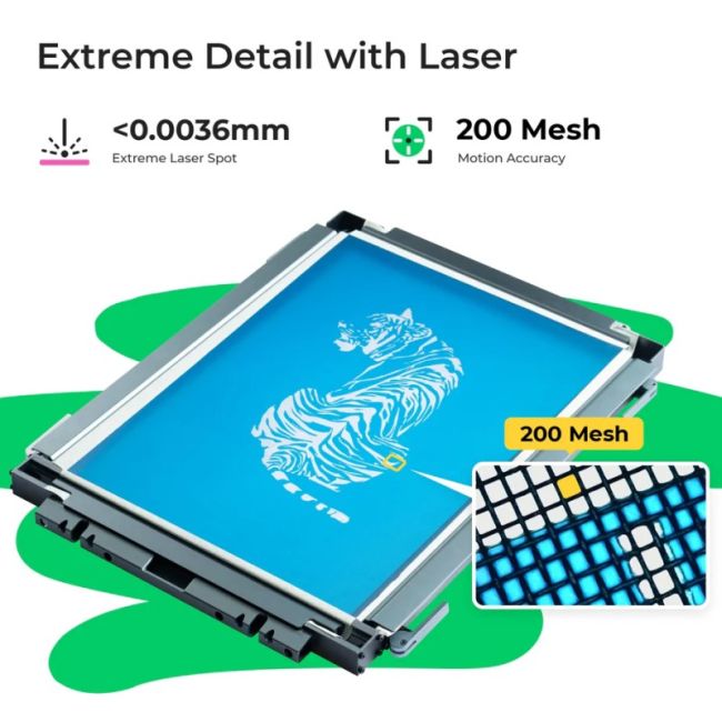 xTool Screen Printer Coated Screens - 11.5